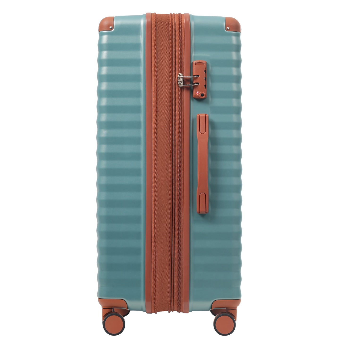 5-Piece ABS Hardshell Carry-On Luggage Set with Spinner Wheels,