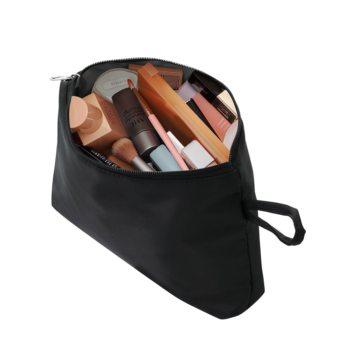 Luggage Set Black Brown ABS for travel organization