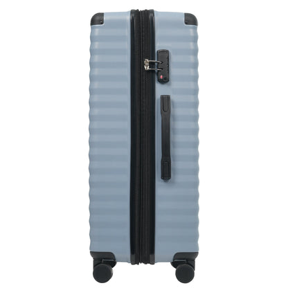 5-Piece ABS Hardshell Carry-On Luggage Set with Spinner Wheels,