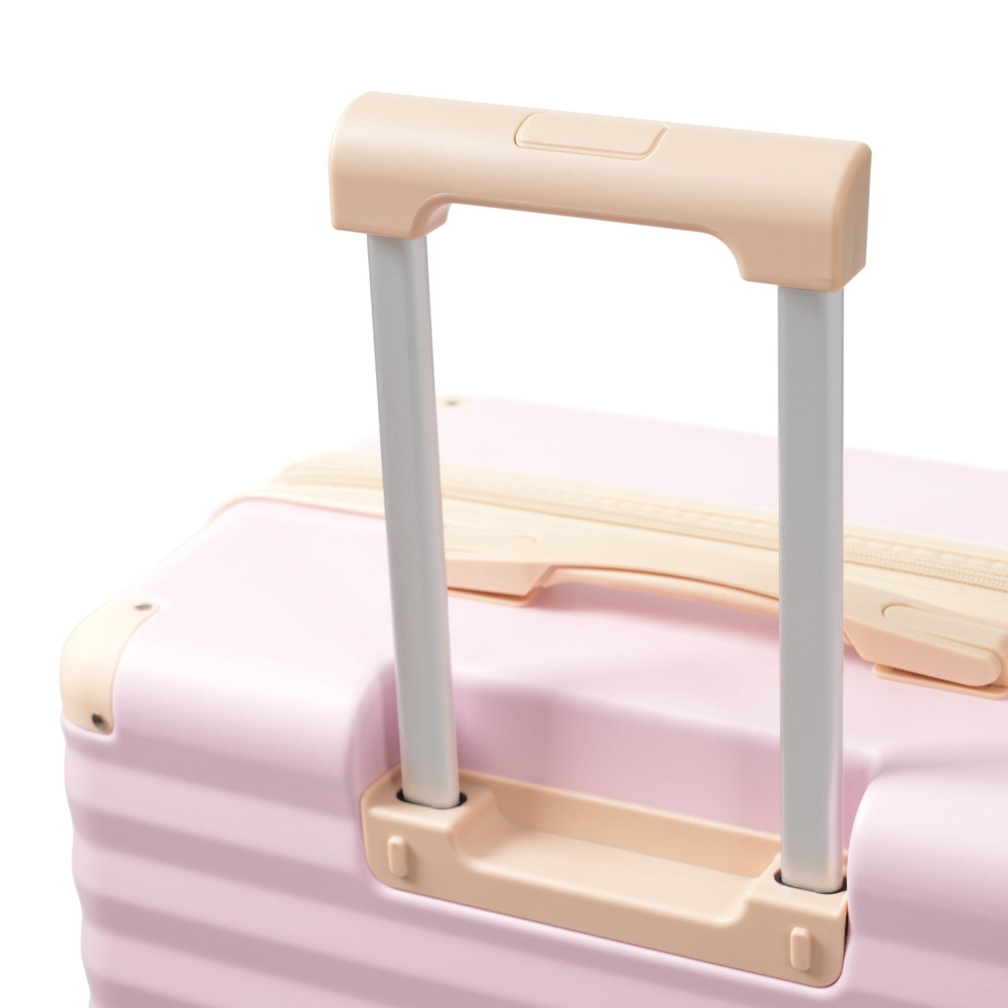 5-Piece ABS Hardshell Carry-On Luggage Set with Spinner Wheels,