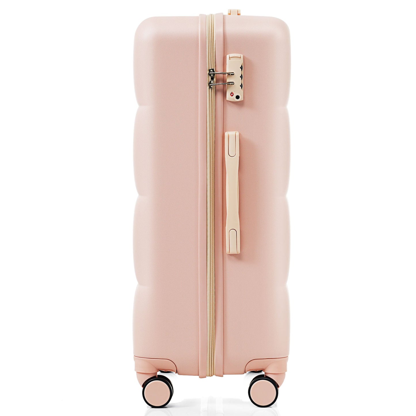 Luggage Set Light Gray ABS for travel organization