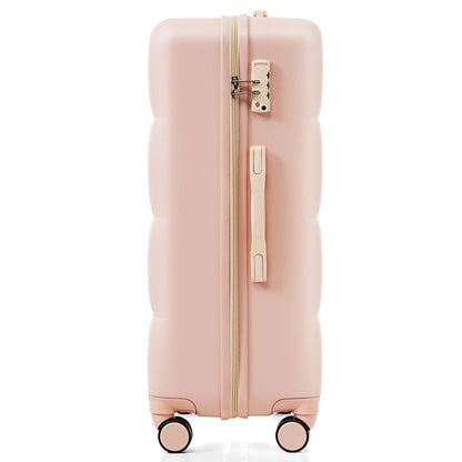 Luggage Set Light Gray ABS for travel organization