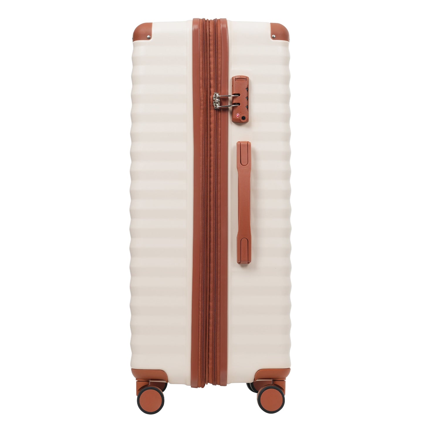 5-Piece ABS Hardshell Carry-On Luggage Set with Spinner Wheels,