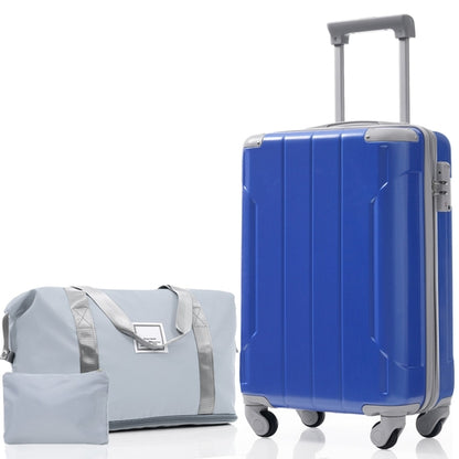 Luggage Set Black Brown ABS for travel organization