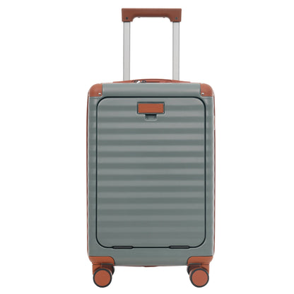 5-Piece ABS Hardshell Carry-On Luggage Set with Spinner Wheels,