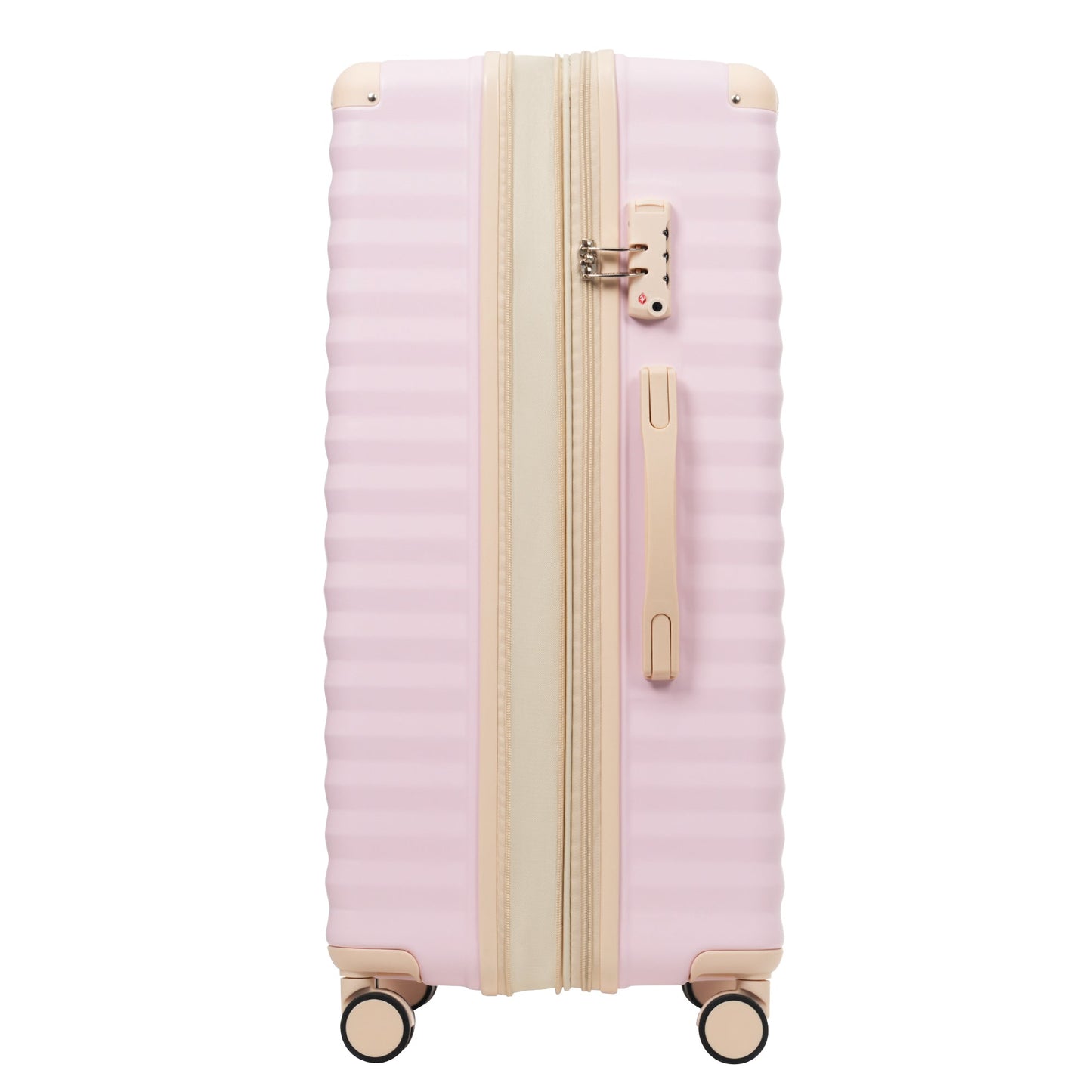 5-Piece ABS Hardshell Carry-On Luggage Set with Spinner Wheels,