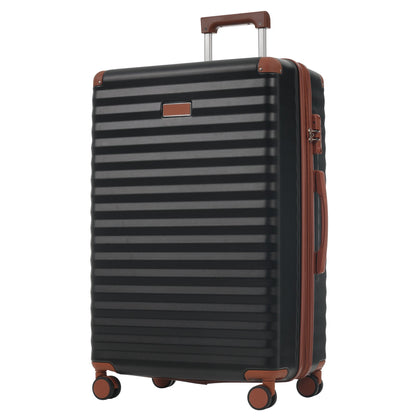 5-Piece ABS Hardshell Carry-On Luggage Set with Spinner Wheels,