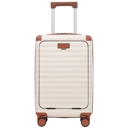5-Piece ABS Hardshell Carry-On Luggage Set with Spinner Wheels,