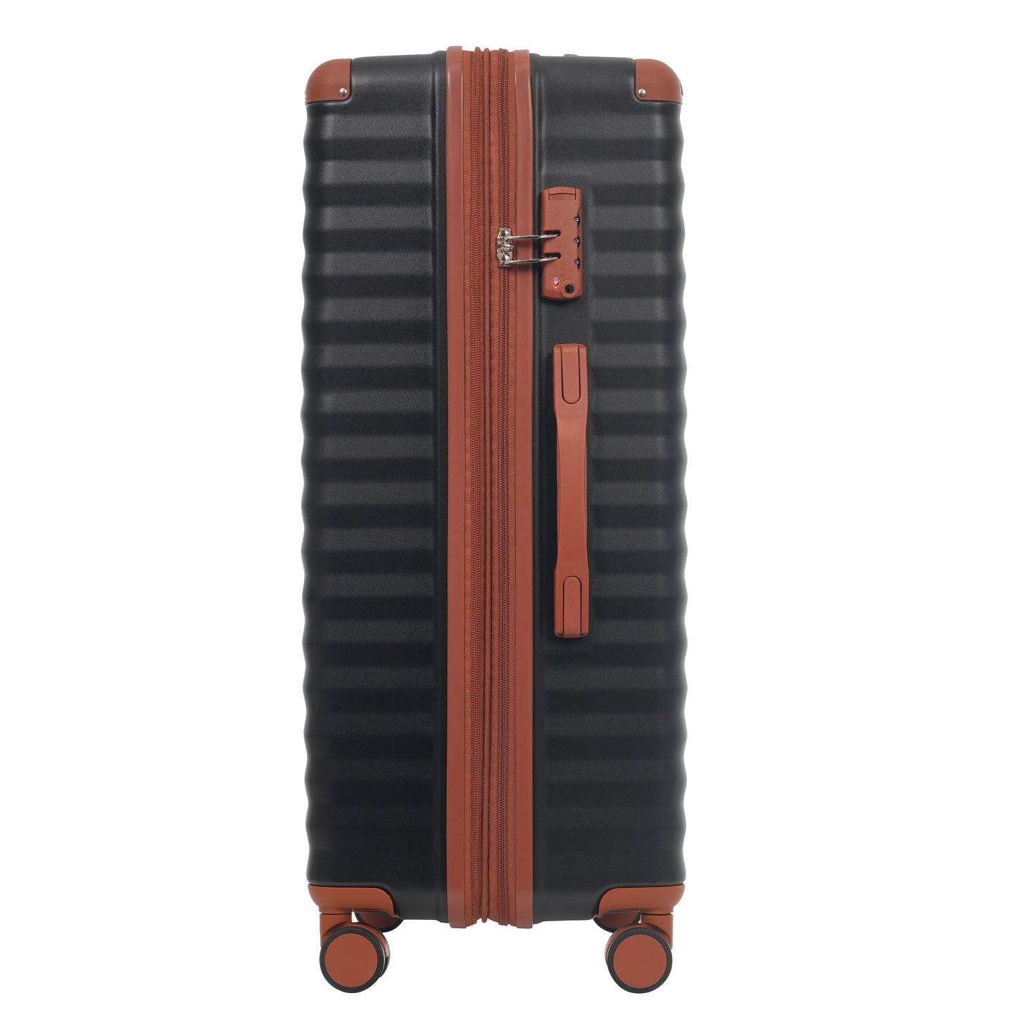 5-Piece ABS Hardshell Carry-On Luggage Set with Spinner Wheels,