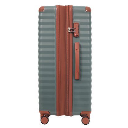 5-Piece ABS Hardshell Carry-On Luggage Set with Spinner Wheels,