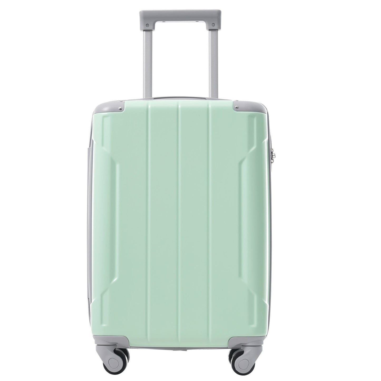Luggage Set Black Brown ABS for travel organization