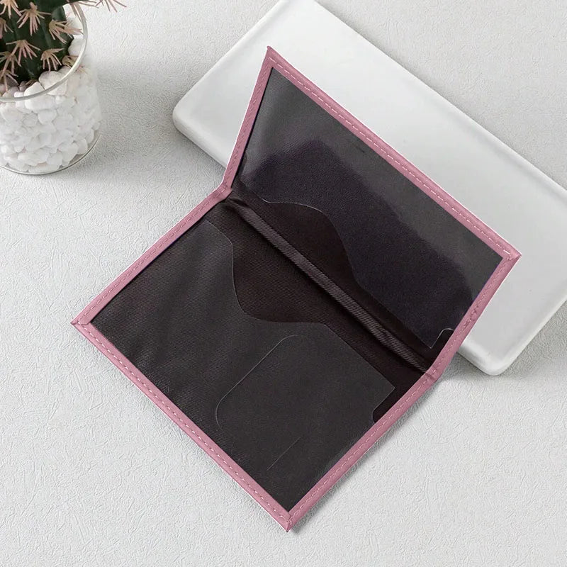 PU Leather Passport Cover For Men & Women Organizer - Protective Card