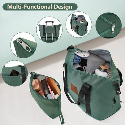 Luggage Set Black Brown ABS for travel organization
