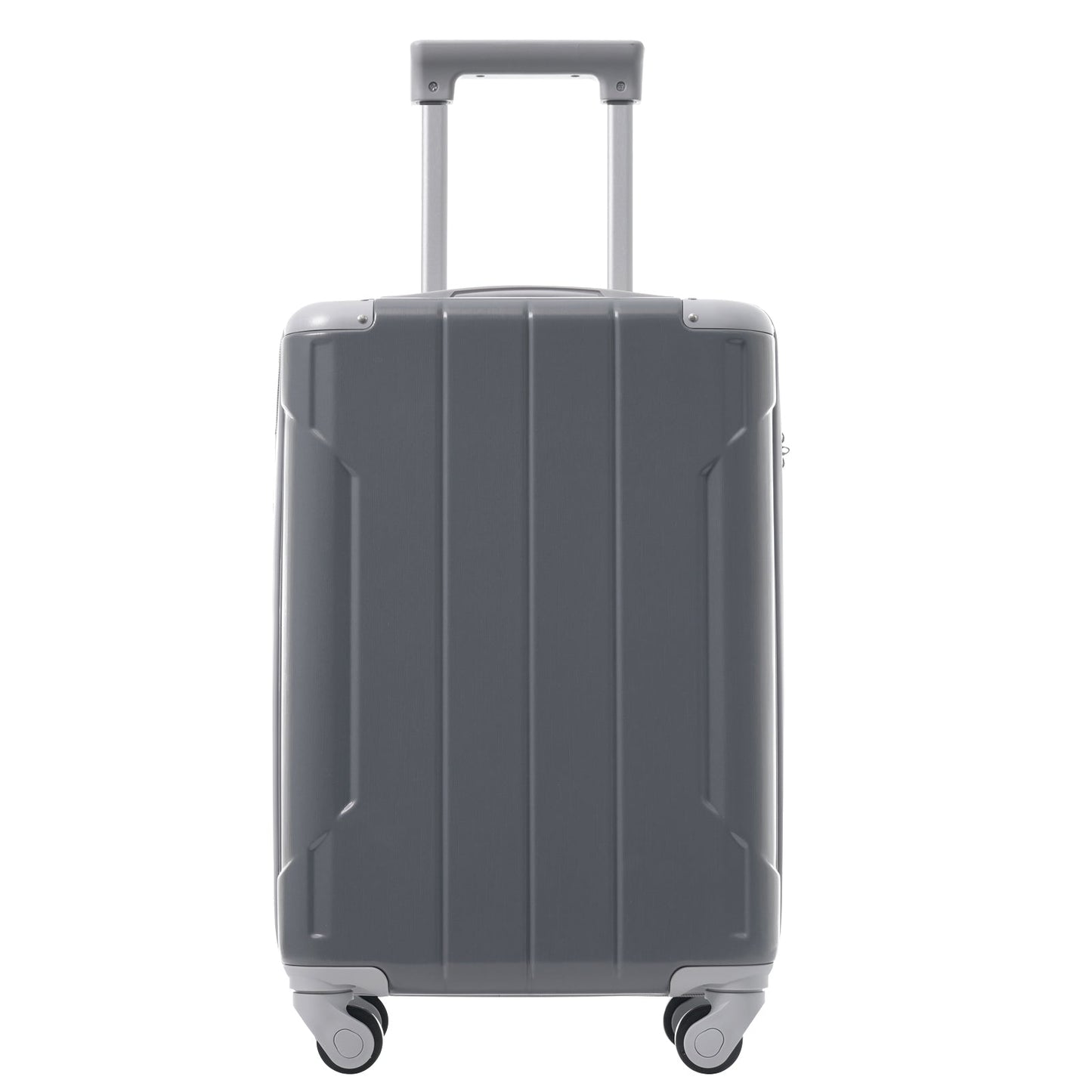 Luggage Set Black Brown ABS for travel organization
