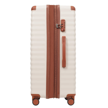 5-Piece ABS Hardshell Carry-On Luggage Set with Spinner Wheels,