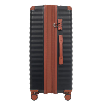 5-Piece ABS Hardshell Carry-On Luggage Set with Spinner Wheels,