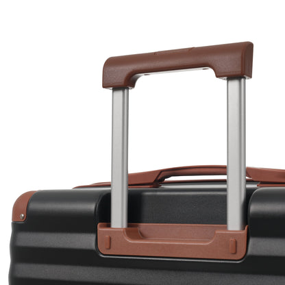 5-Piece ABS Hardshell Carry-On Luggage Set with Spinner Wheels,