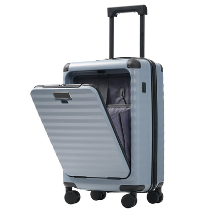 5-Piece ABS Hardshell Carry-On Luggage Set with Spinner Wheels,