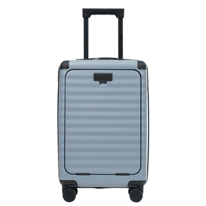 5-Piece ABS Hardshell Carry-On Luggage Set with Spinner Wheels,
